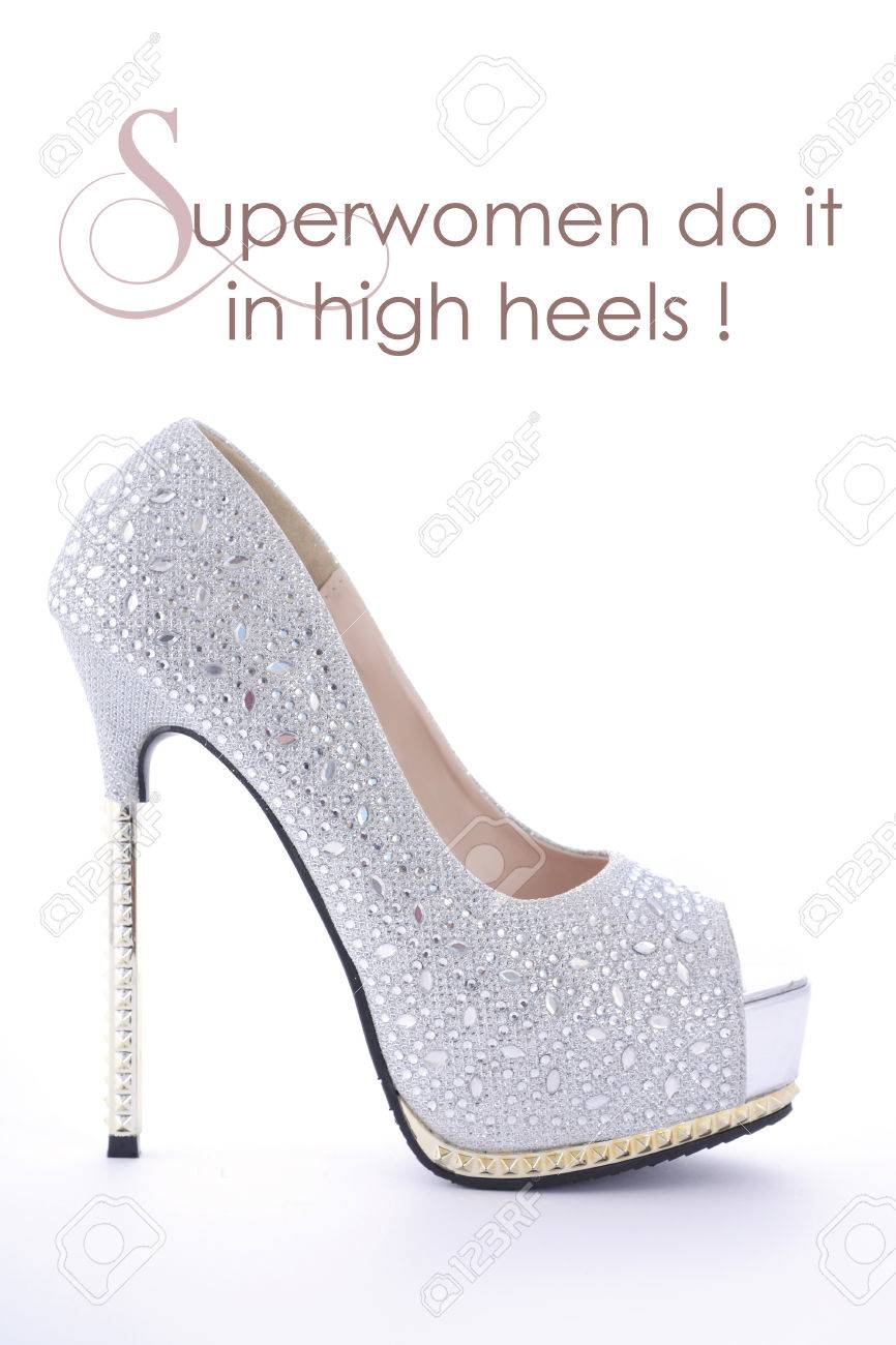 rhinestone stiletto heels