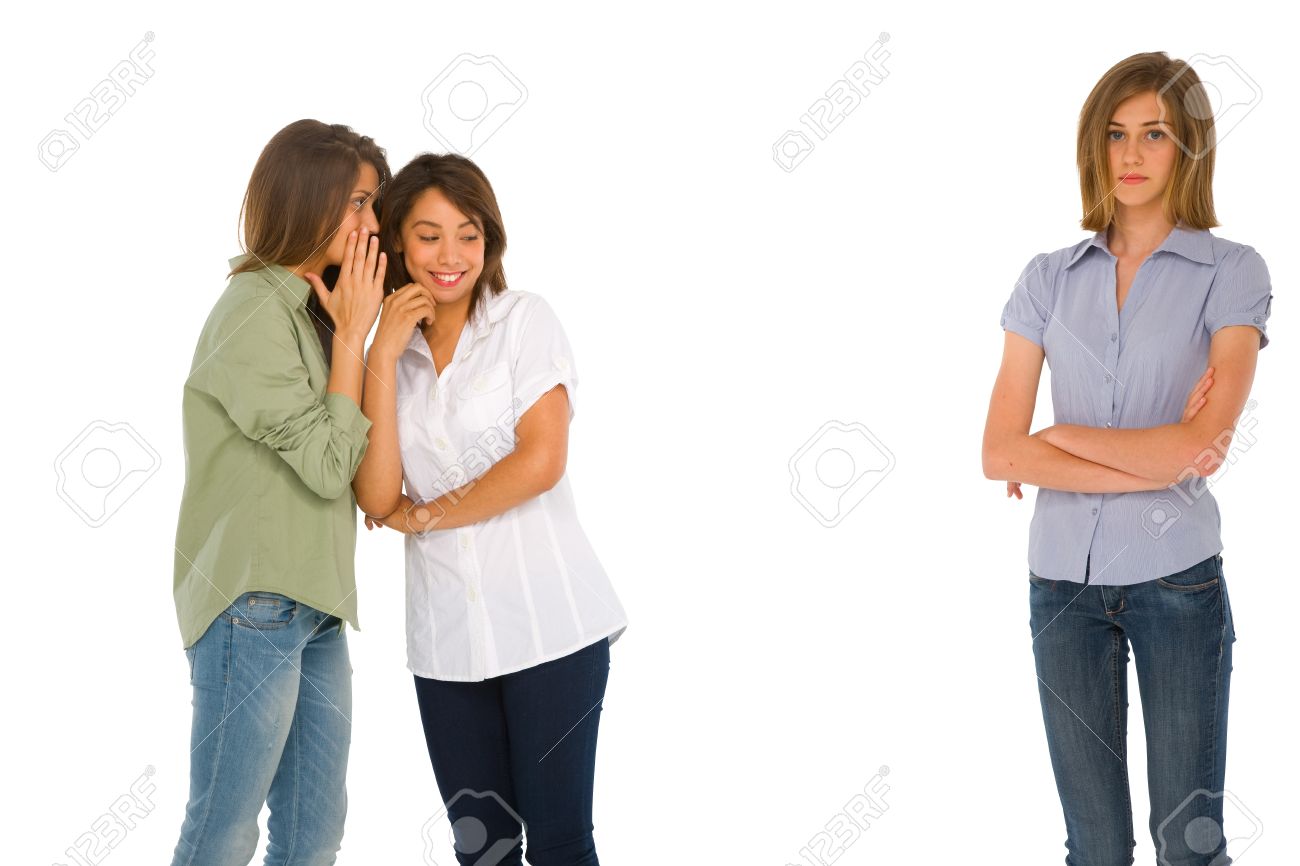 Teenage Girls Gossiping Stock Photo Picture And Royalty Free Image Image
