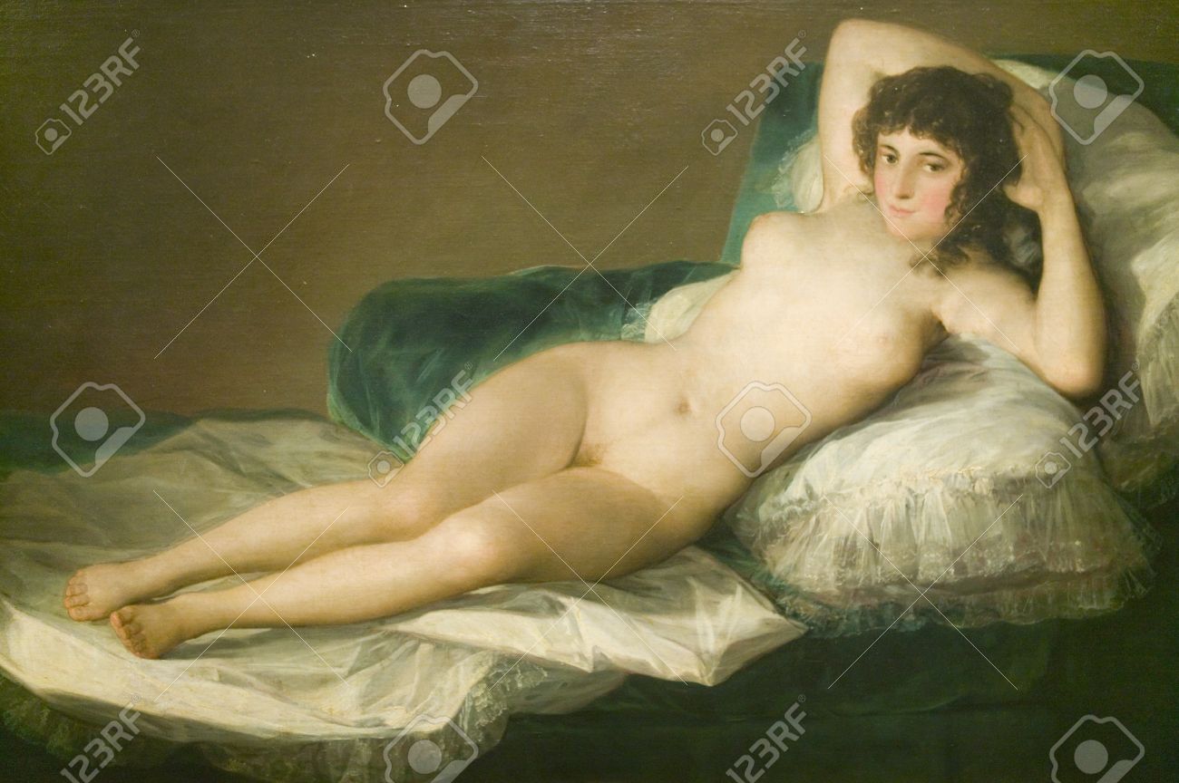 The Nude Maja, Duchess Of Alba, By Francisco De Goya As Shown In The Museum  De Prado, Prado Museum, Madrid, Spain Stock Photo, Picture and Royalty Free  Image. Image 20766533.
