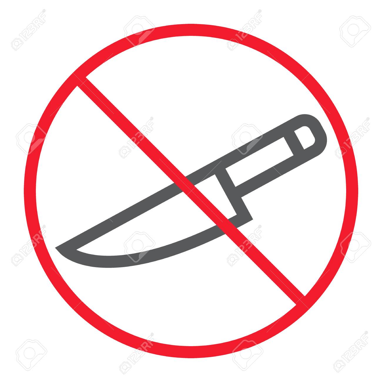 no sharp line icon