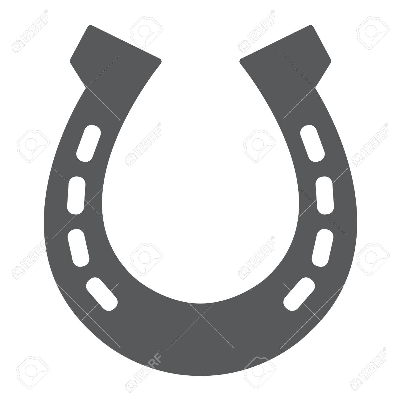 horseshoes vector