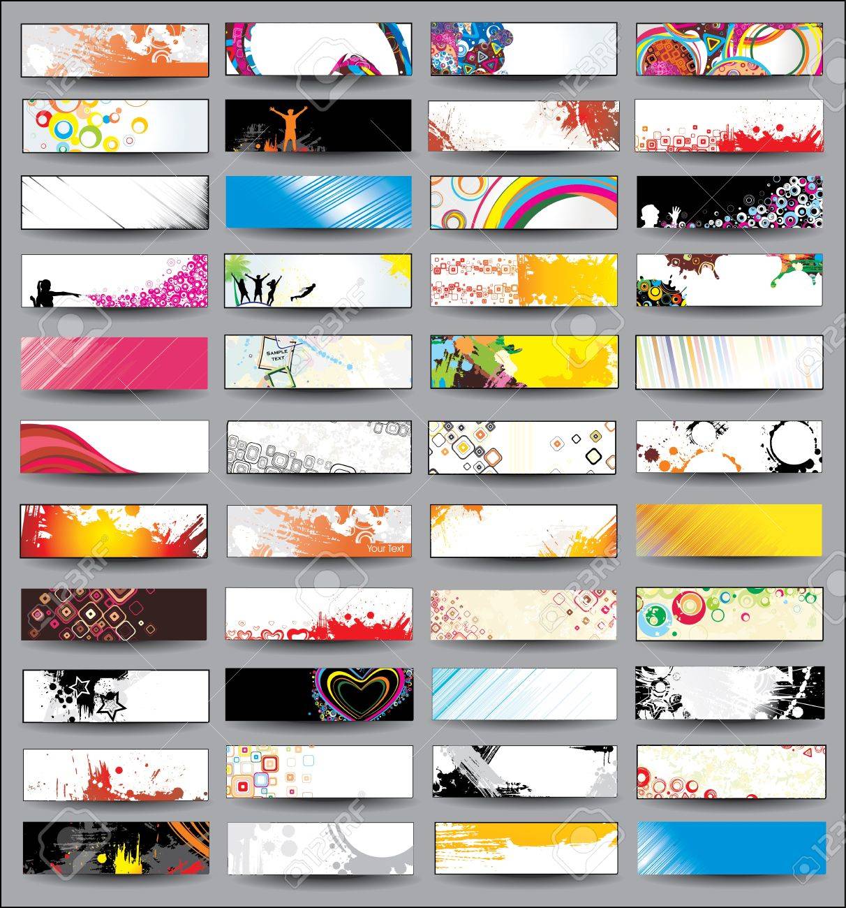 Collection Horizontal Headers on different topics - 13114655 Collection Horizontal Headers on different topics - 13114655