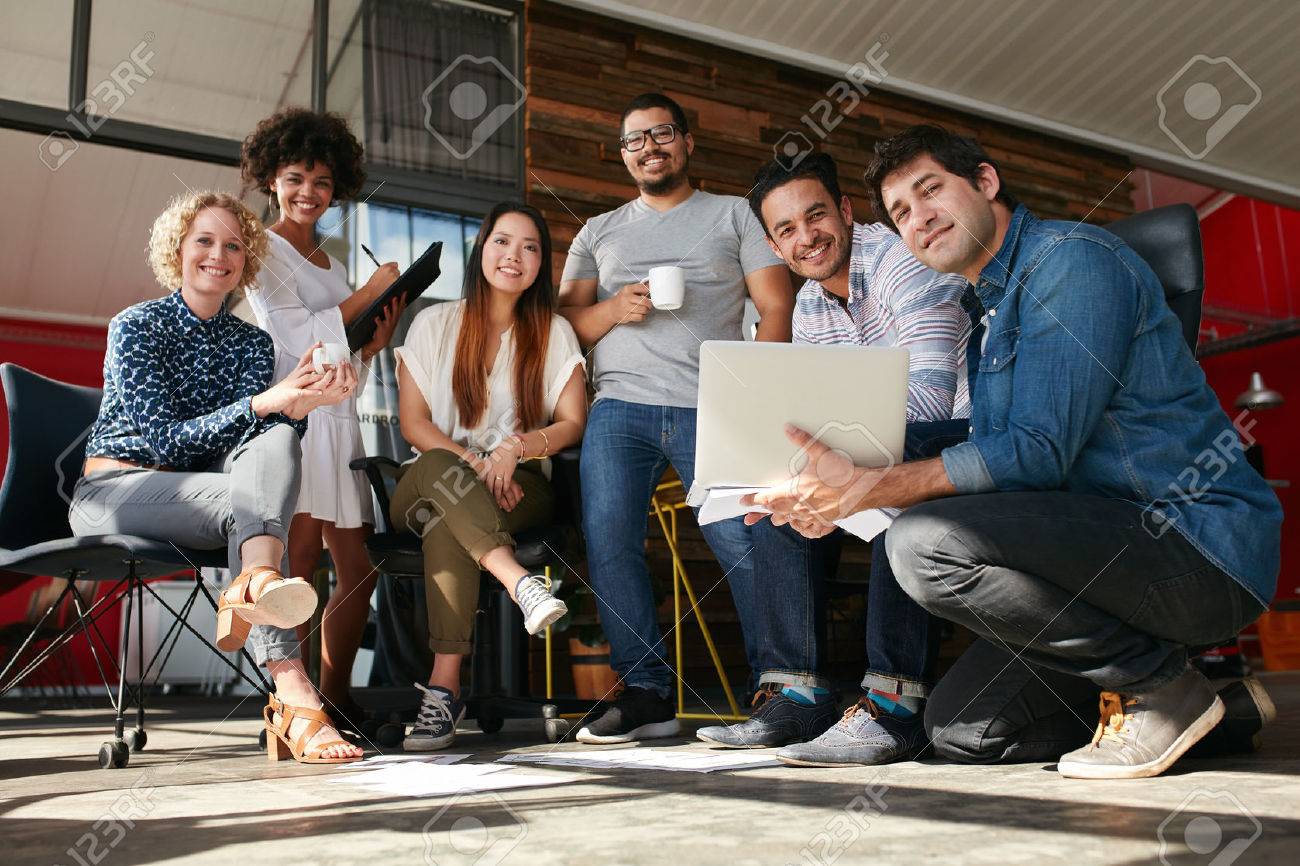 team of creative professionals