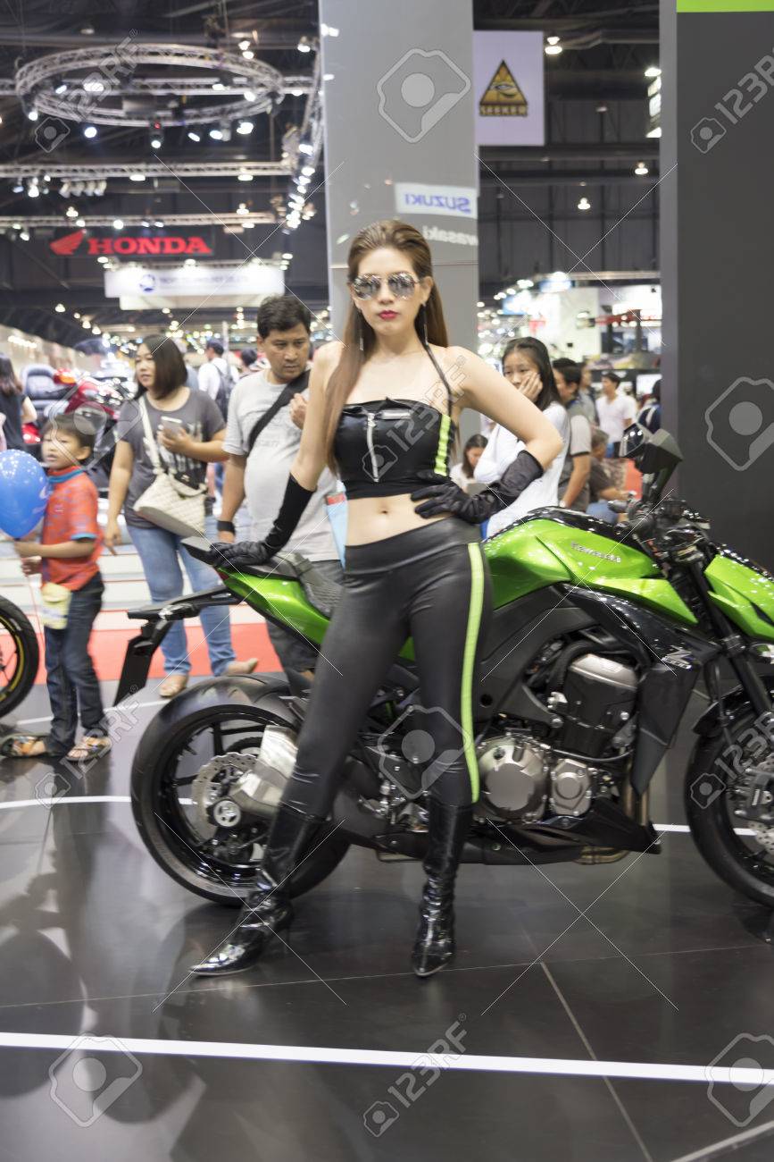 Bangkok Thailand April 4 Kawasaki Motorcycle Show On April Stock Photo Picture And Royalty Free Image Image 38300414