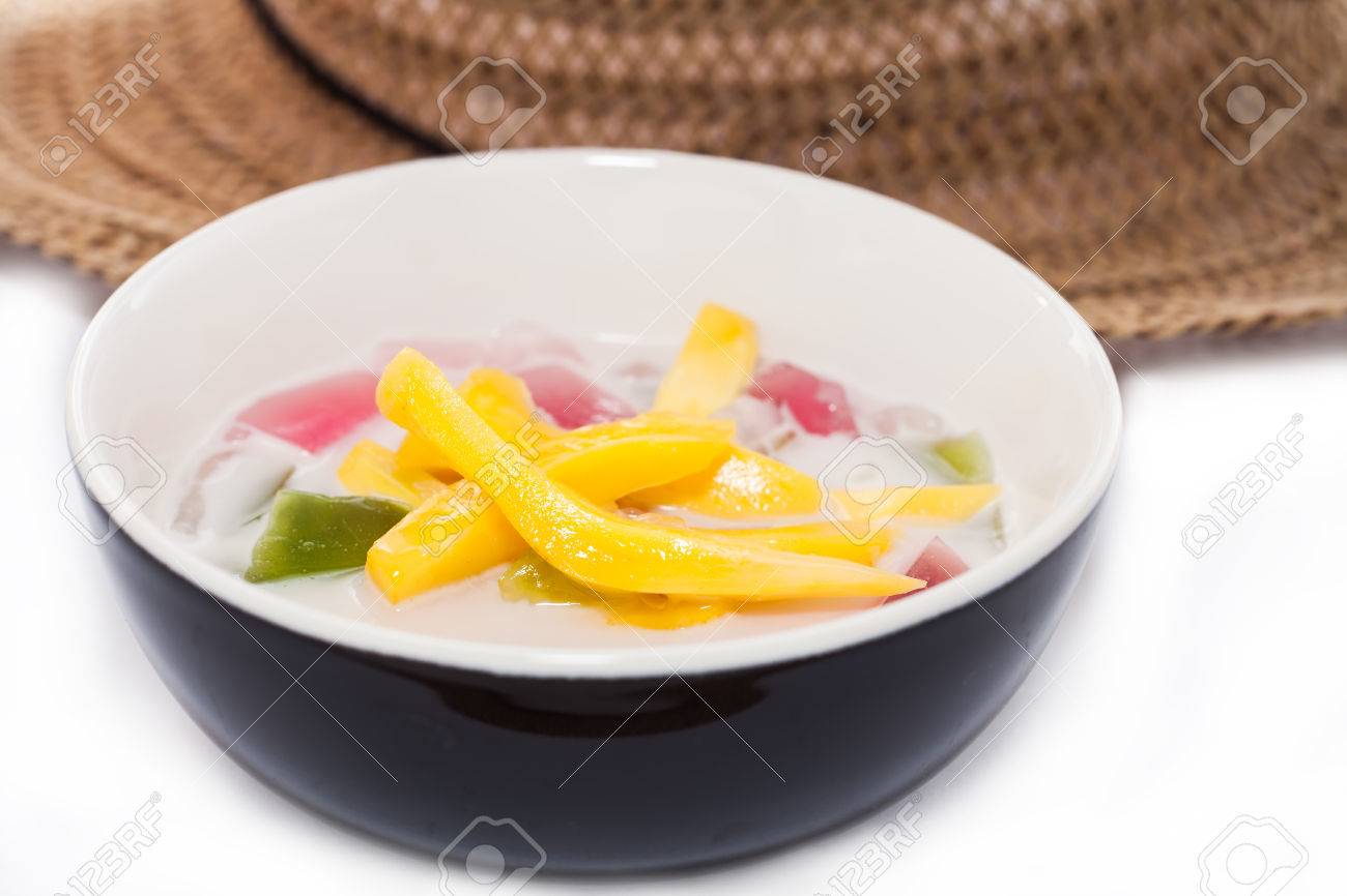タイ タイのフュージョン料理デザート ミックスかき氷、ジャック