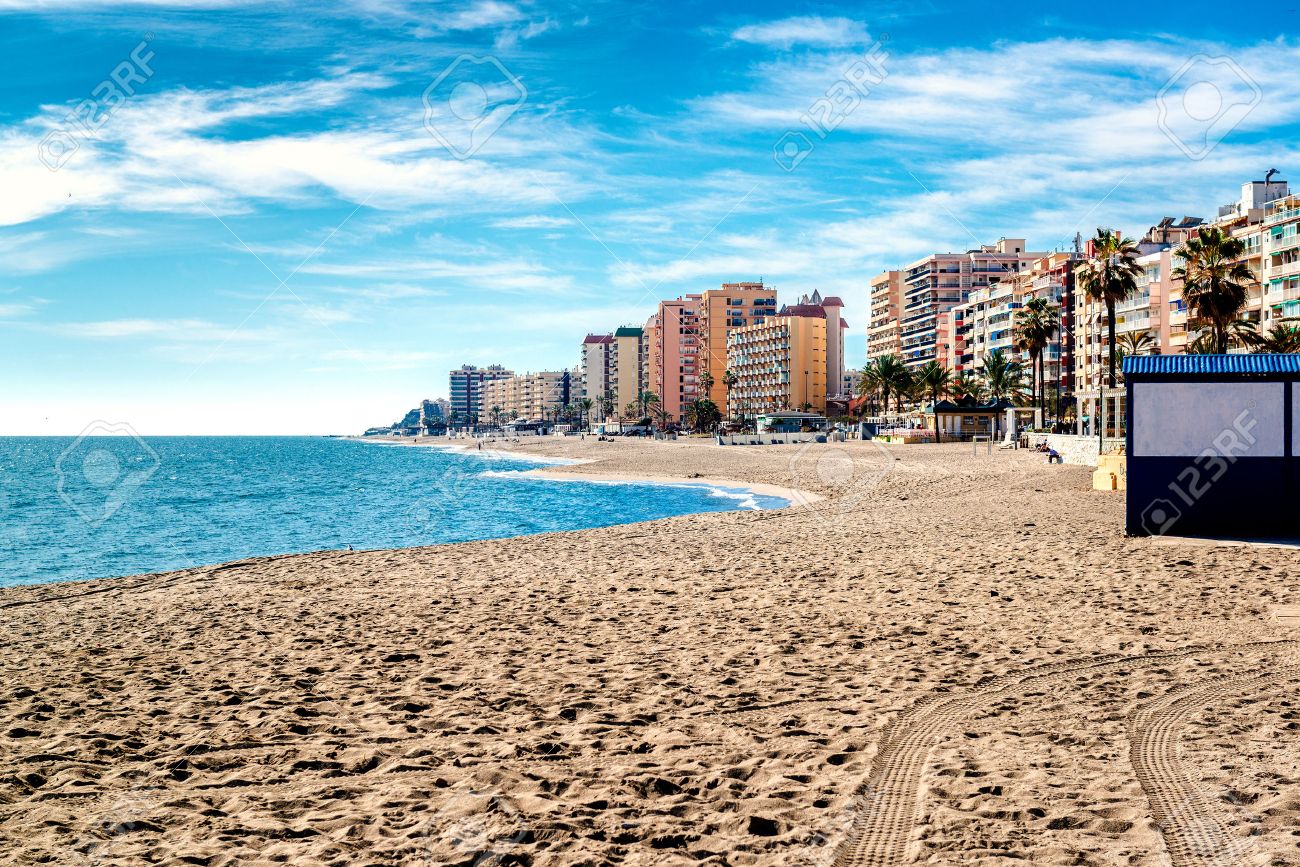 Fuengirola beach. Costa del Sol. Malaga Andalusia. Spain Fuengirola beach. Costa del Sol. Malaga Andalusia. Spain