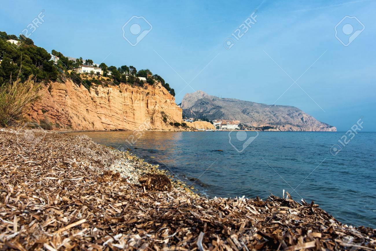 Solsida Plage Nudiste Près De La Ville Daltea Costa Blanca Lespagne