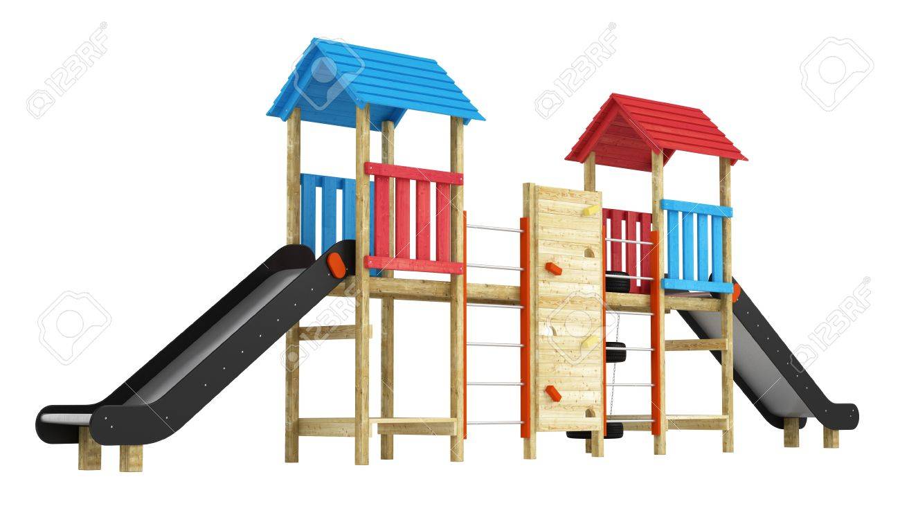 wooden childrens play equipment