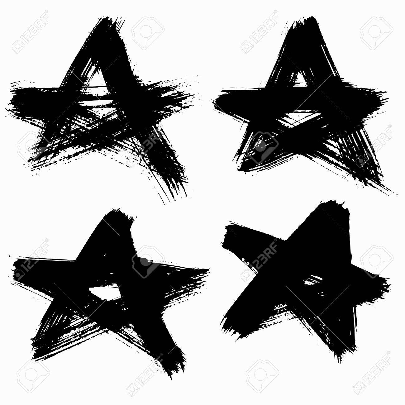Vector Grunge Stars Set Brush Stroke Texture Stained Distress Royalty Free Cliparts Vectors And Stock Illustration Image 38616280 ✓ click to find the best 13 free fonts in the punk brush style. vector grunge stars set brush stroke texture stained distress
