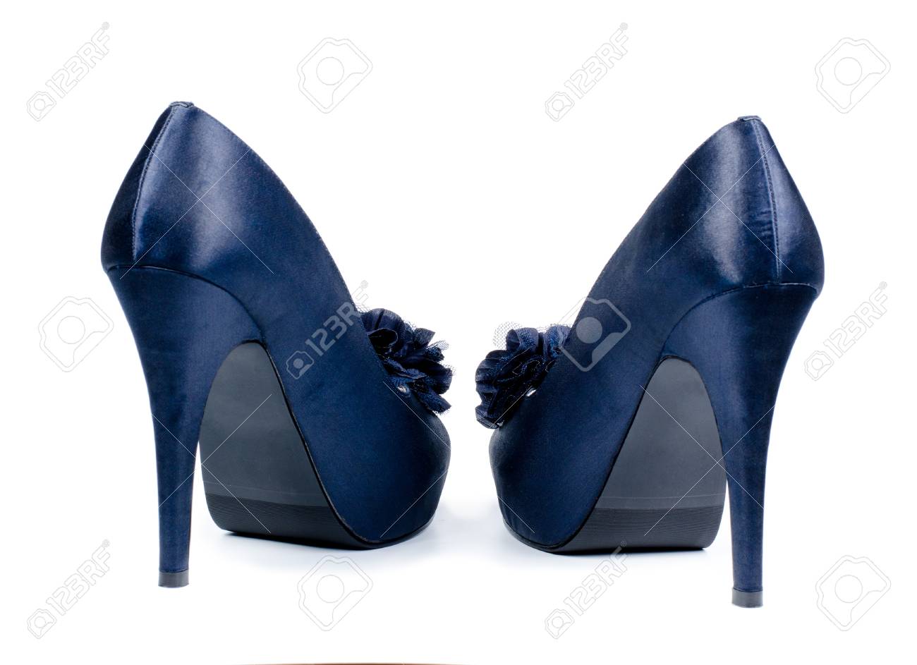 electric blue ladies shoes