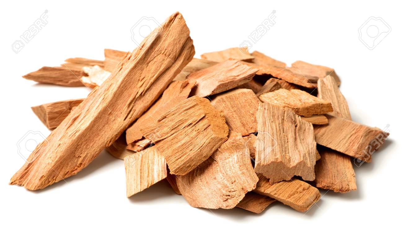 close up of sandalwood isolatd on the white background - 94345761 close up of sandalwood isolatd on the white background - 94345761