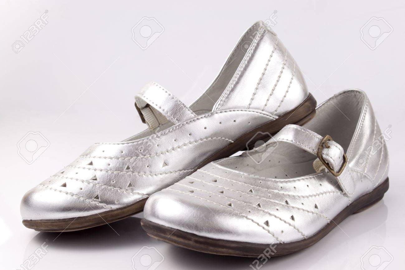 girls silver shoes