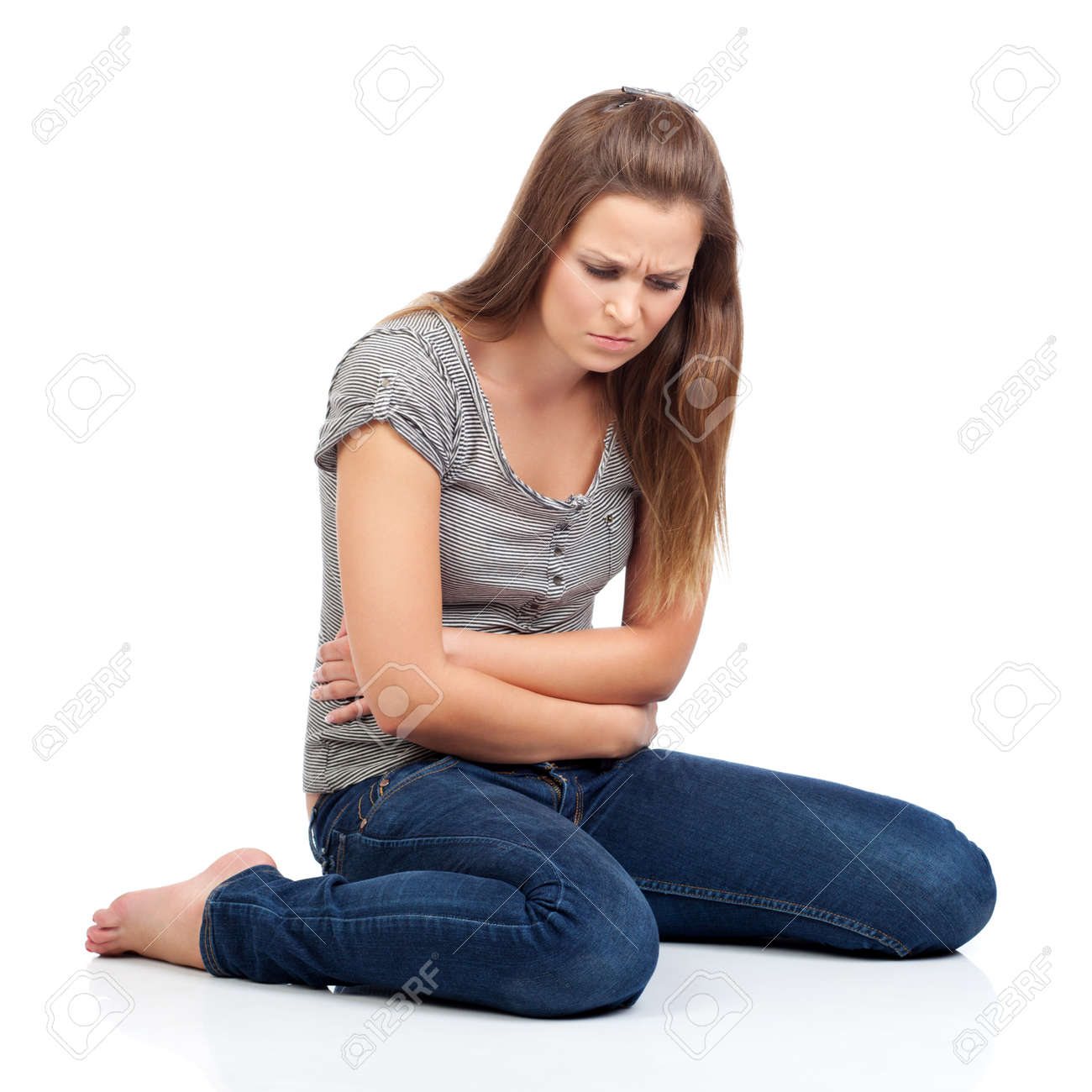 Young Girl Painful Young Girl Painful