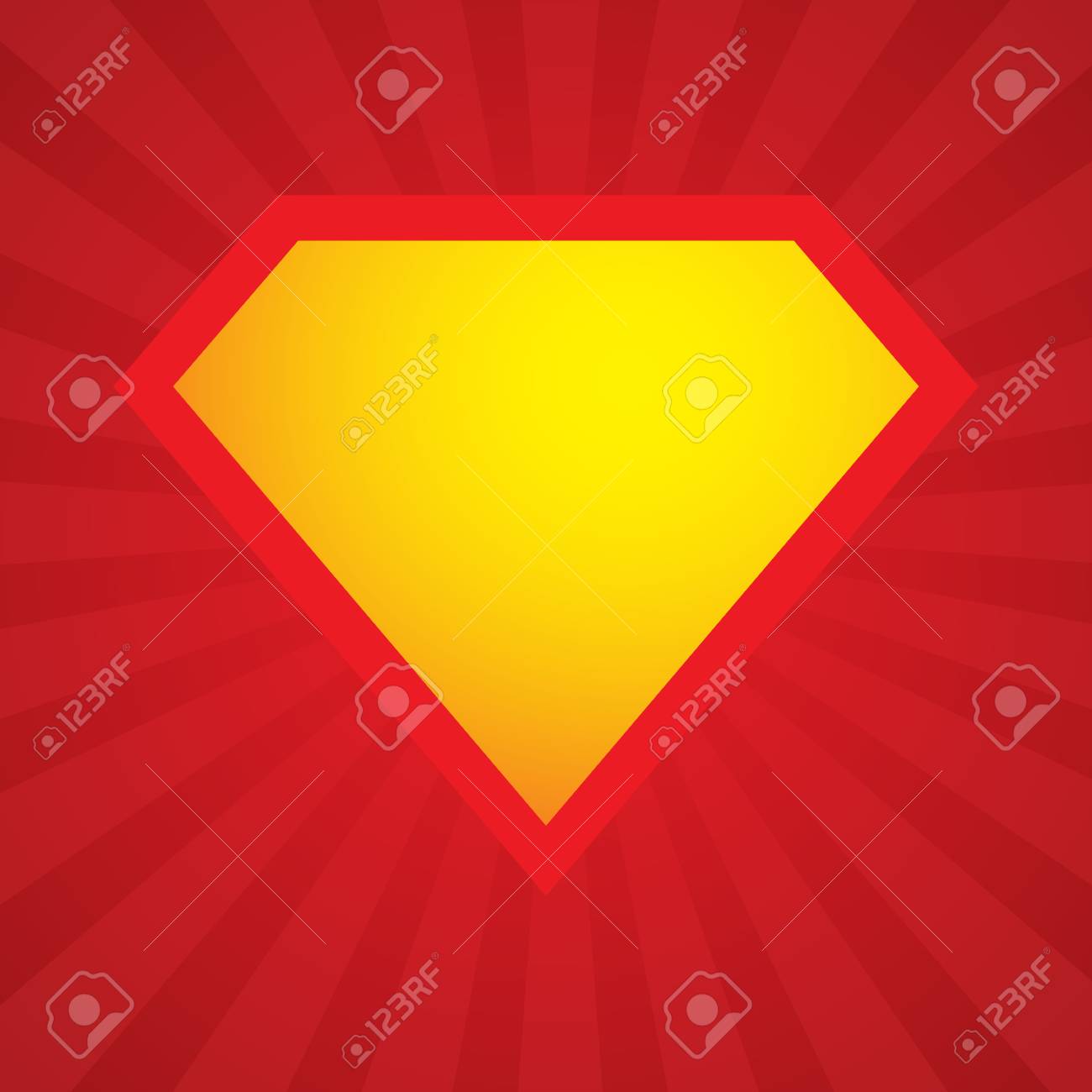 superhero logo template vector superhero icon royalty free cliparts