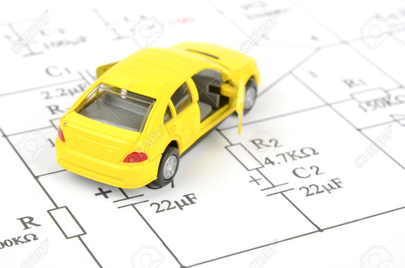 toy car circuit diagram