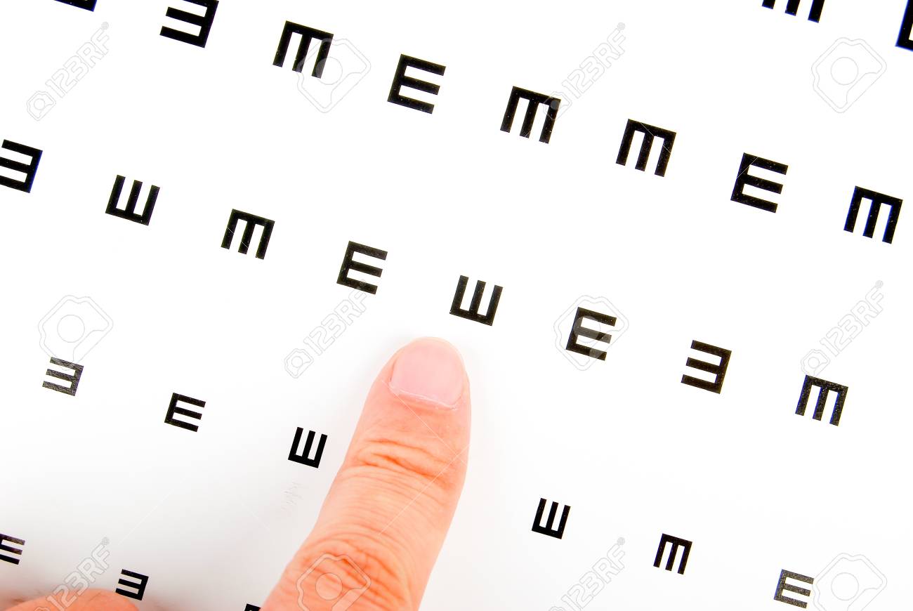 視力検査表 の写真素材 画像素材 Image 1359