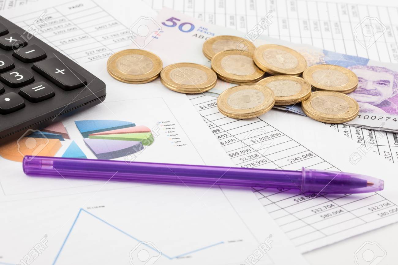 monthly budget spreadsheet money pen and calculator budget money calculator