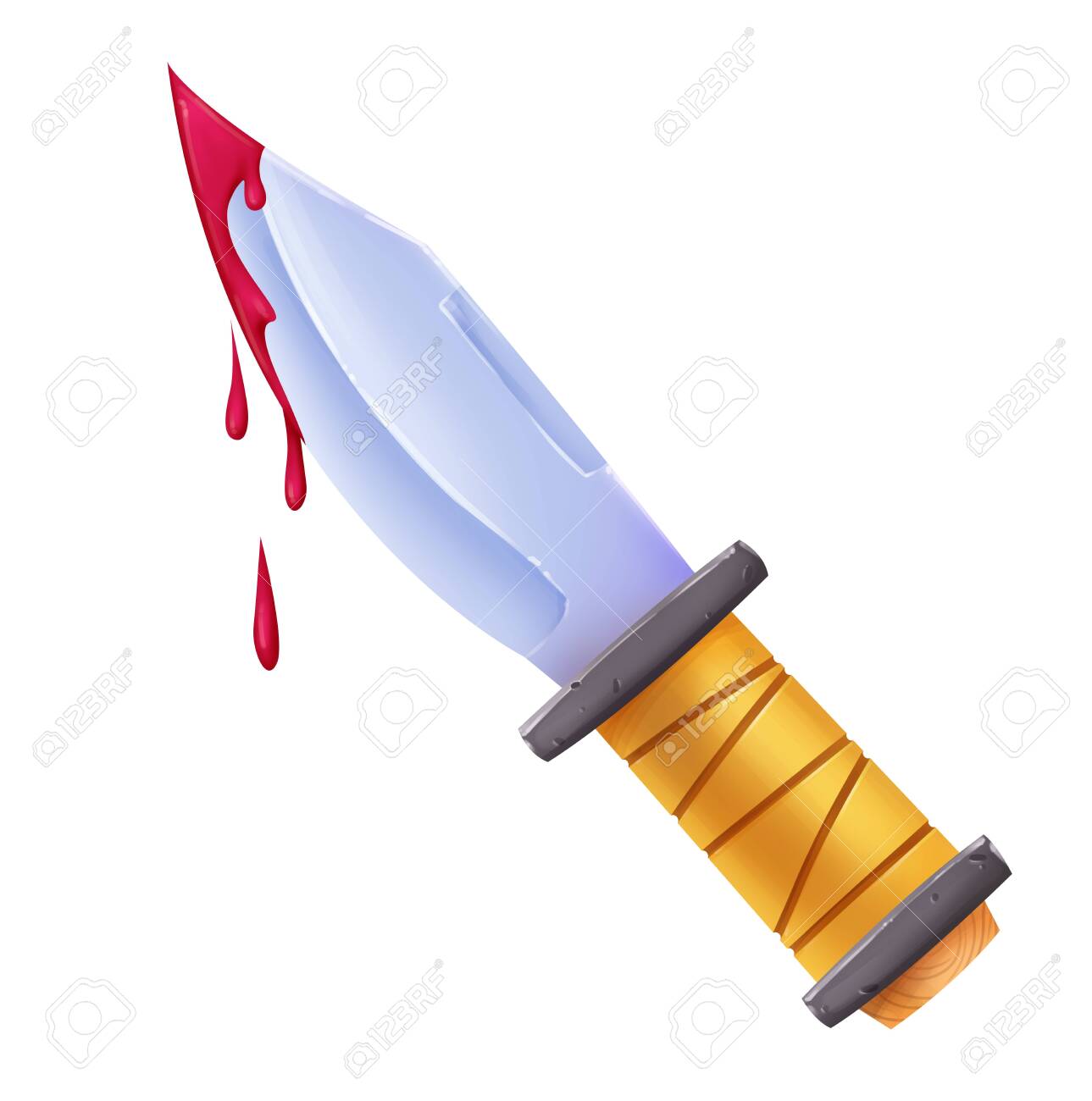 Knife With Bloody Drops Murder Cut Drop Of Blood Knife Edge Stock Photo Picture And Royalty Free Image Image 130504990