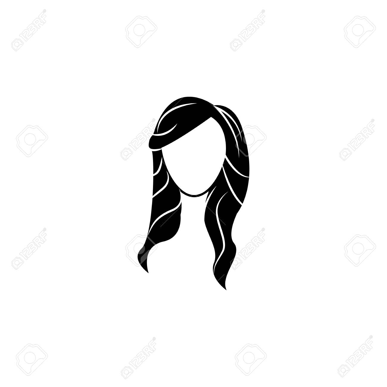 Female Hairstyle Icon.Element Hairstyles Icon. Premium Quality ... Female Hairstyle Icon.Element Hairstyles Icon. Premium Quality ...