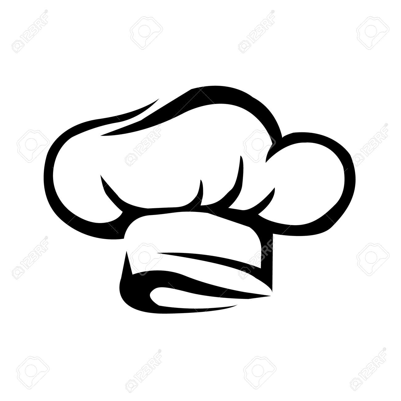 Hat for chef kitchens hat icon isolated on white background. - 144144589 Hat for chef kitchens hat icon isolated on white background. - 144144589