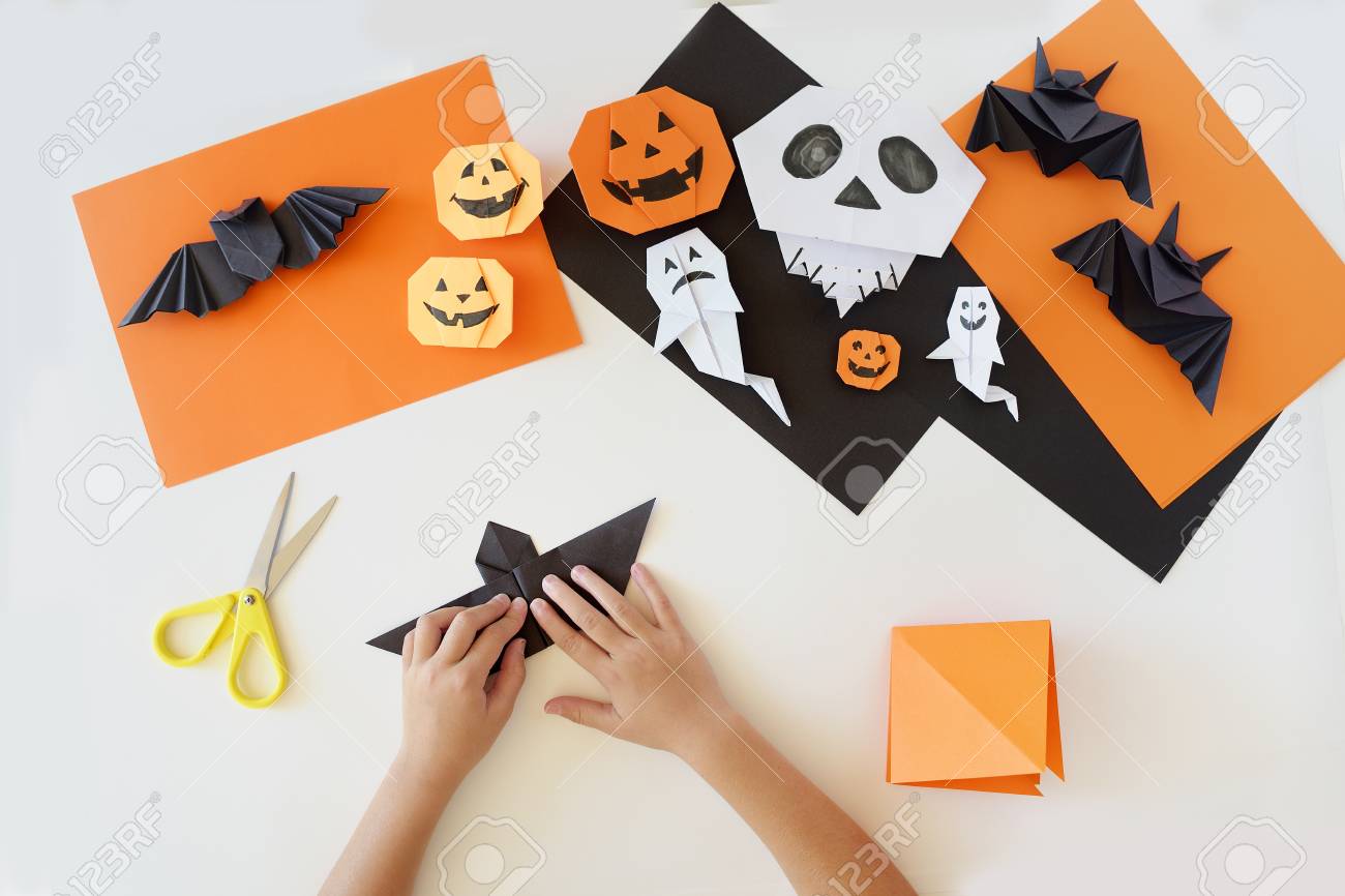 halloween paper toys