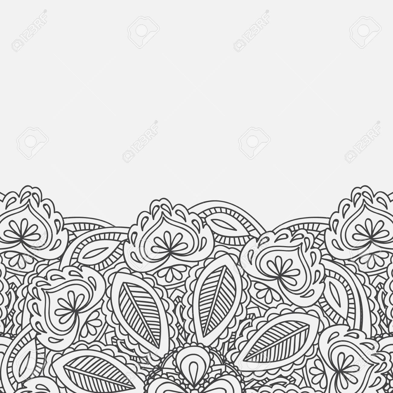 Henna Mehndi Card Template Mehndi Invitation Design Element