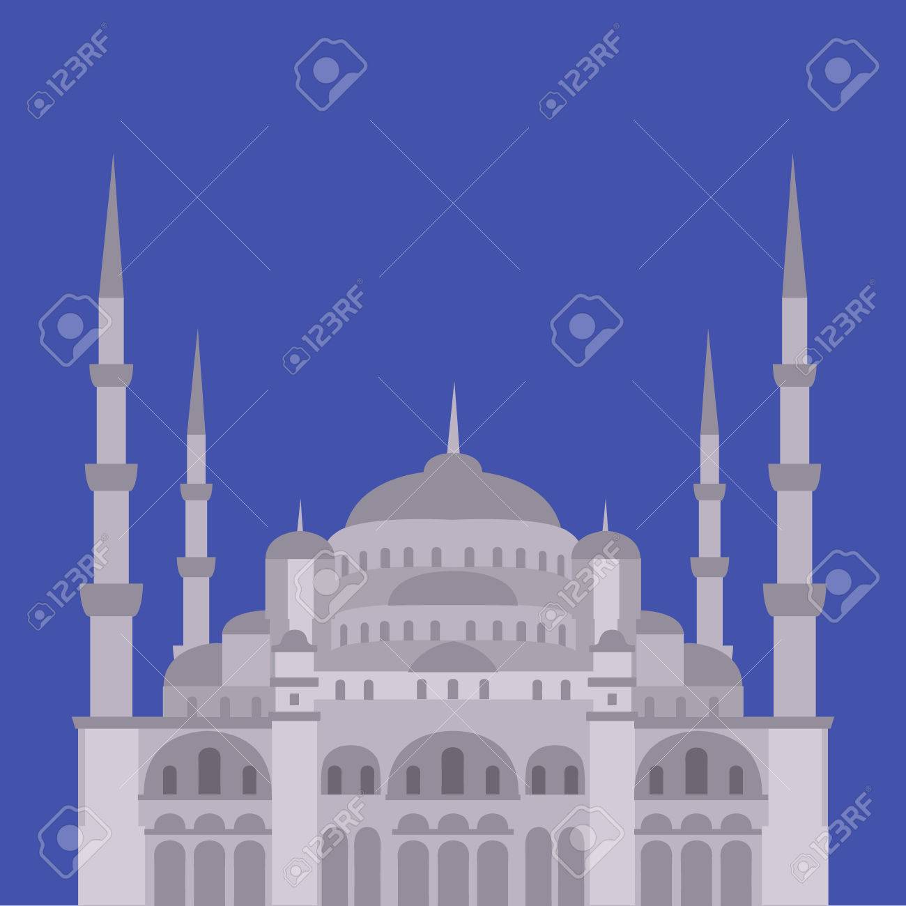 The Blue Mosque Sultanahmet Camii Istanbul Turkey Middle