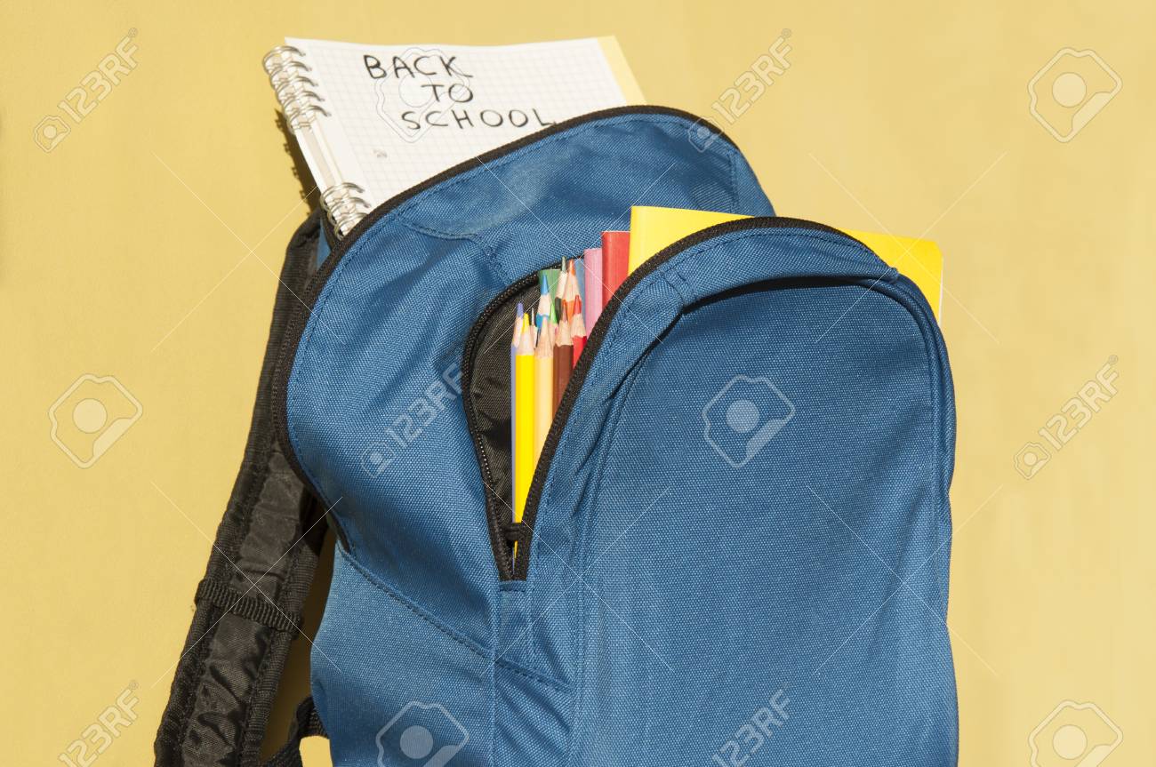 open book bag