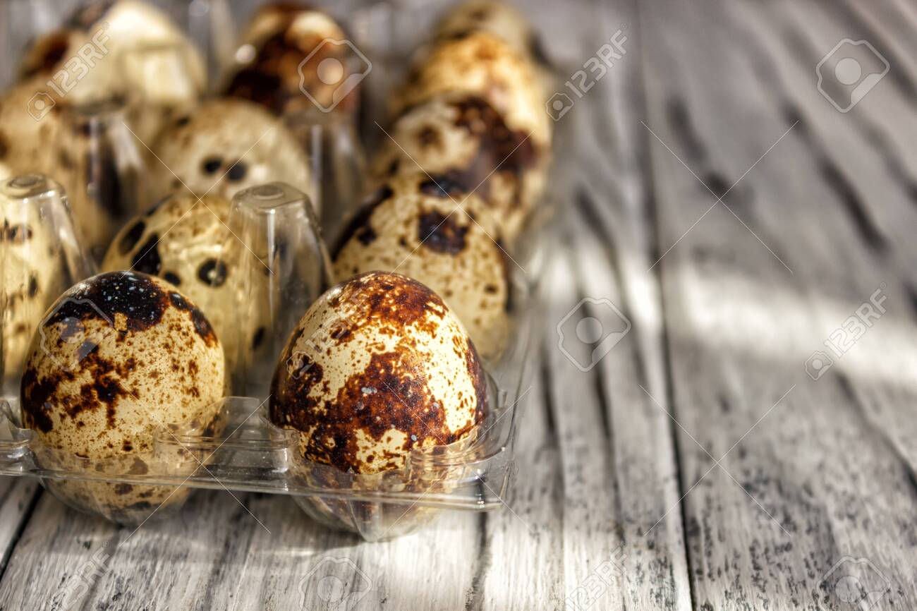 For Sale Quail Eggs In A Transparent Tray A Tray For Storing Quail Eggs A Symbol For The Easter Season Healthy Eating Stock Photo Picture And Royalty Free Image Image 132163425