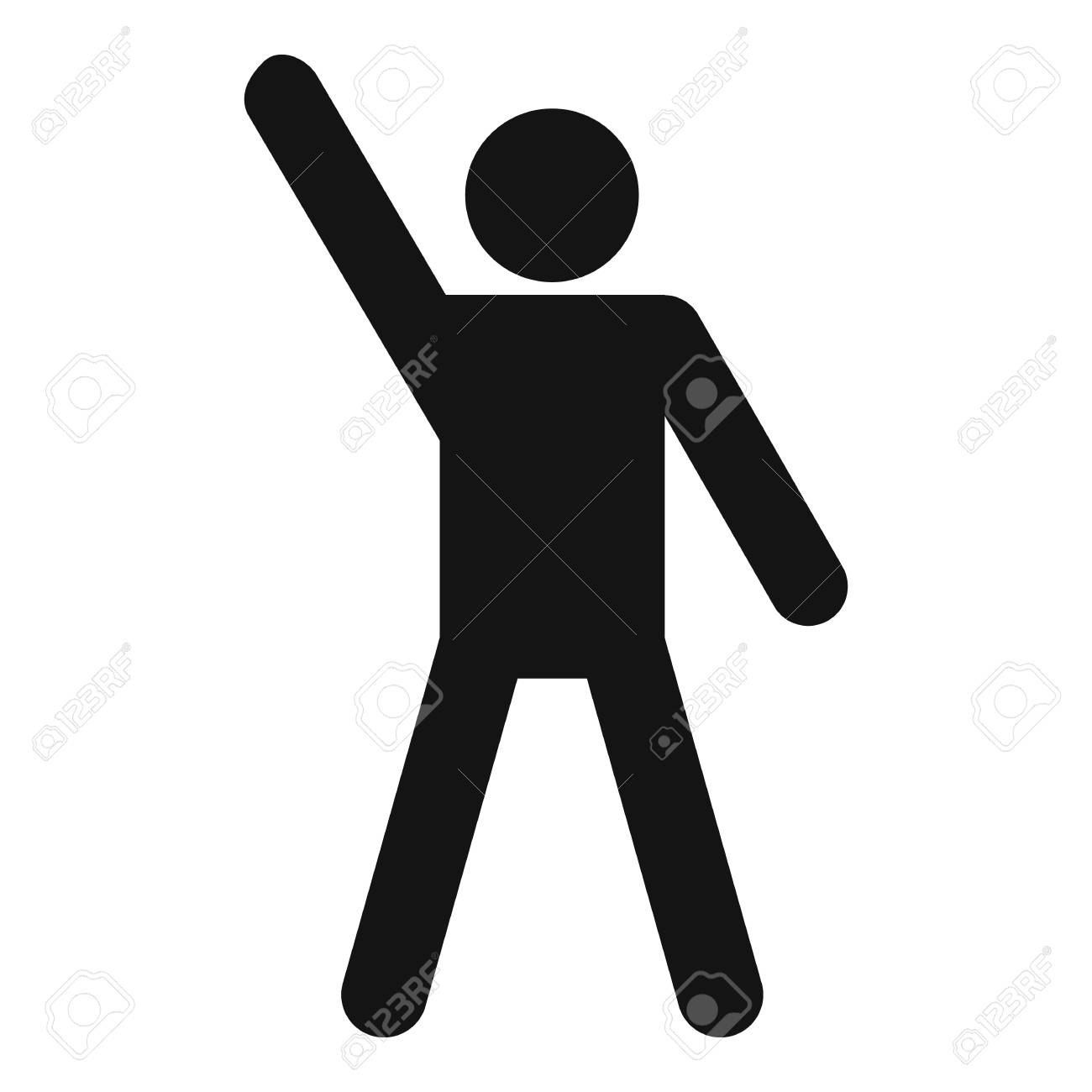 Premium Vector Stick figure man, isolated, vector, stick man