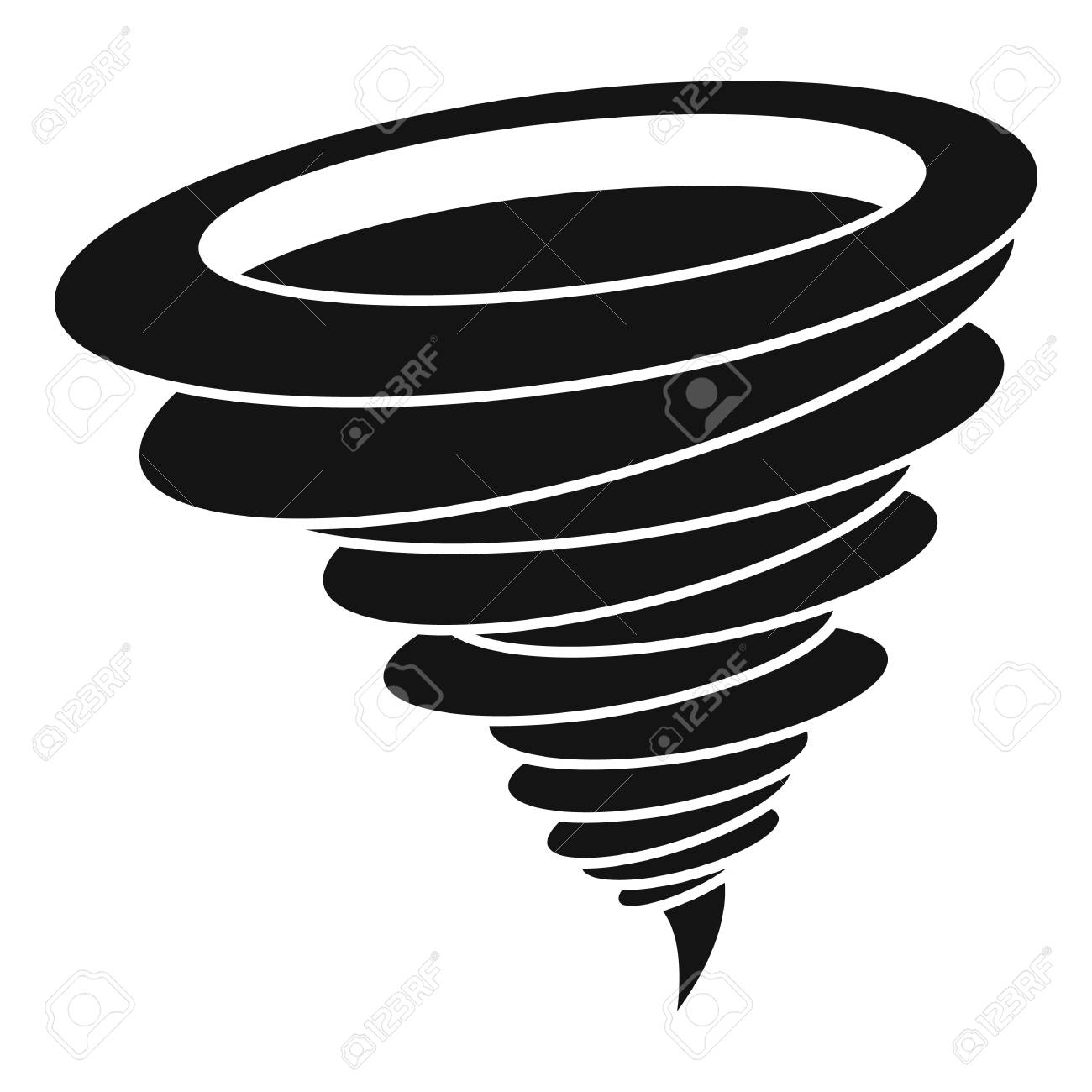 A Hurricane Icon. Simple Illustration Of Hurricane Vector Icon For Web  Royalty Free SVG, Cliparts, Vectors, And Stock Illustration. Image 91728507.