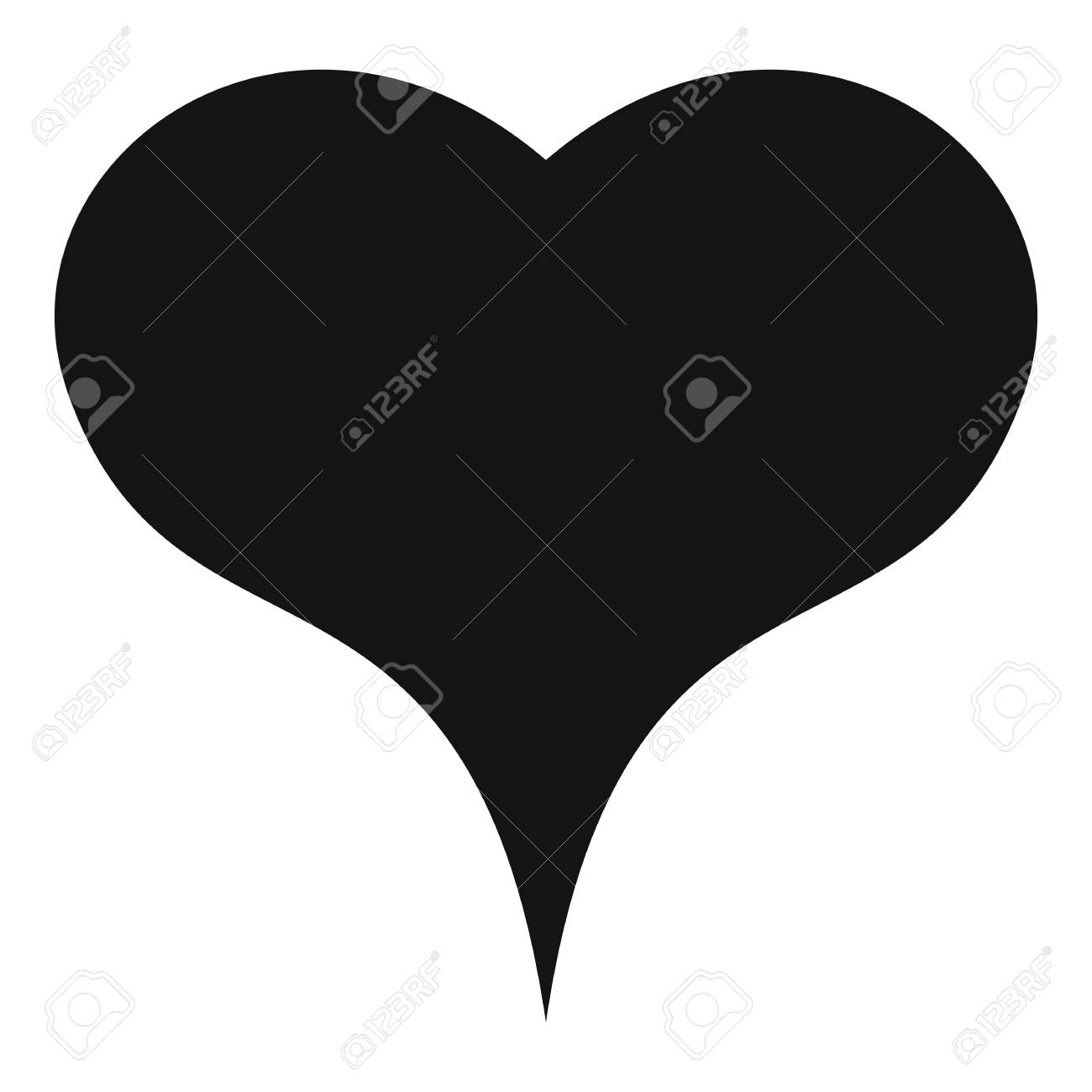lion heart icon simple illustration of lion heart vector icon
