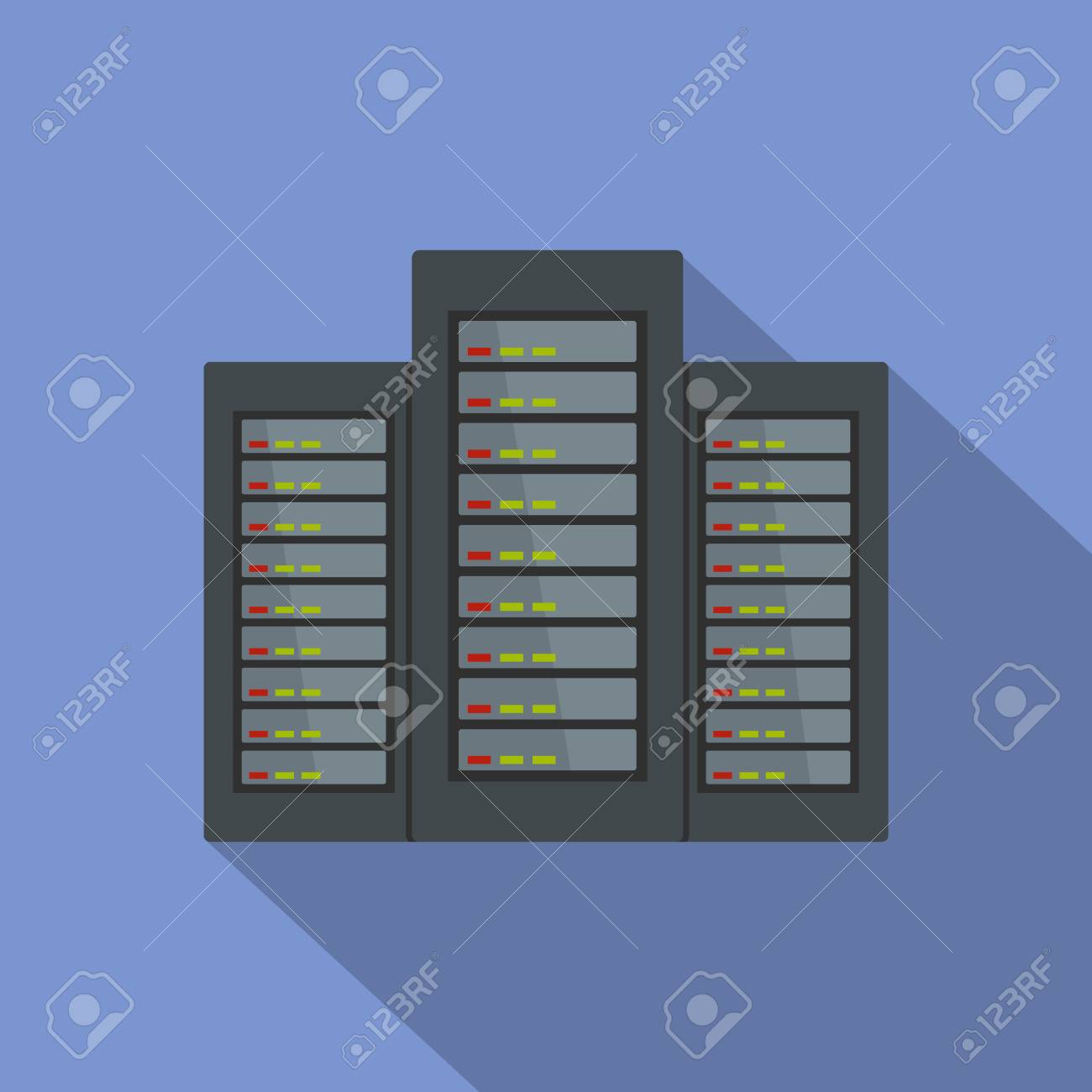 サーバー アイコン Web 用サーバー ベクター アイコンの平面図 のイラスト素材 ベクタ Image サーバー アイコン Web 用サーバー ベクター アイコンの平面図 のイラスト素材 ベクタ Image