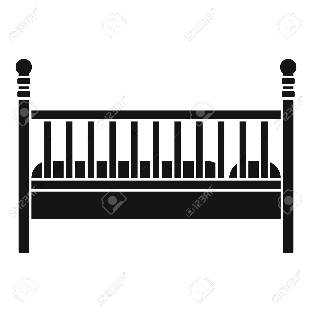 simple baby bed design