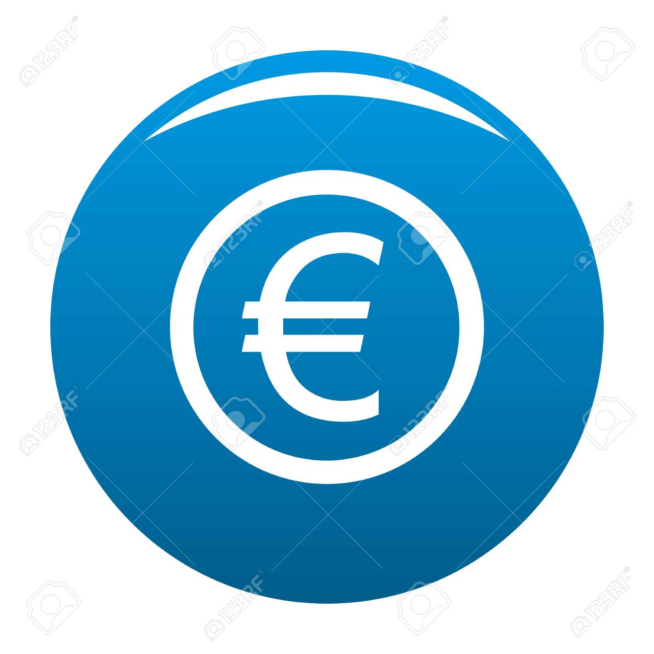 euro symbol icon blue stock photo picture and royalty free image image 105951898 123rf com