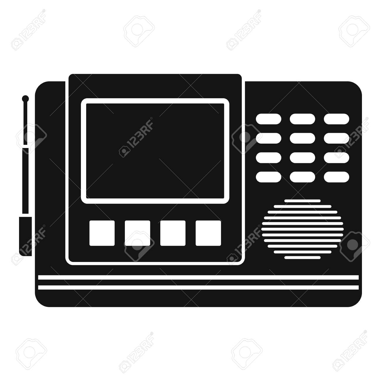 House Intercom Icon Simple Style