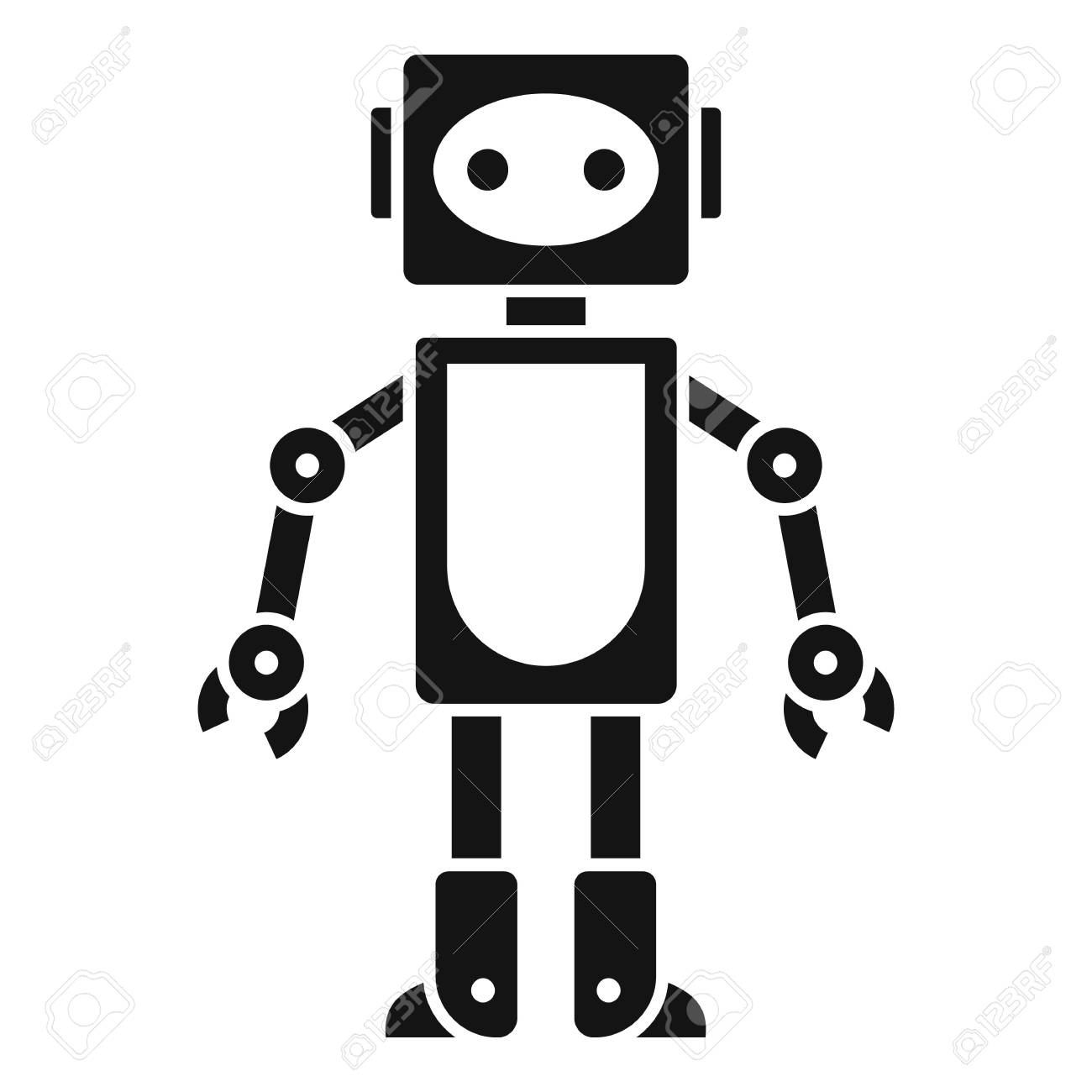 vector robot toy