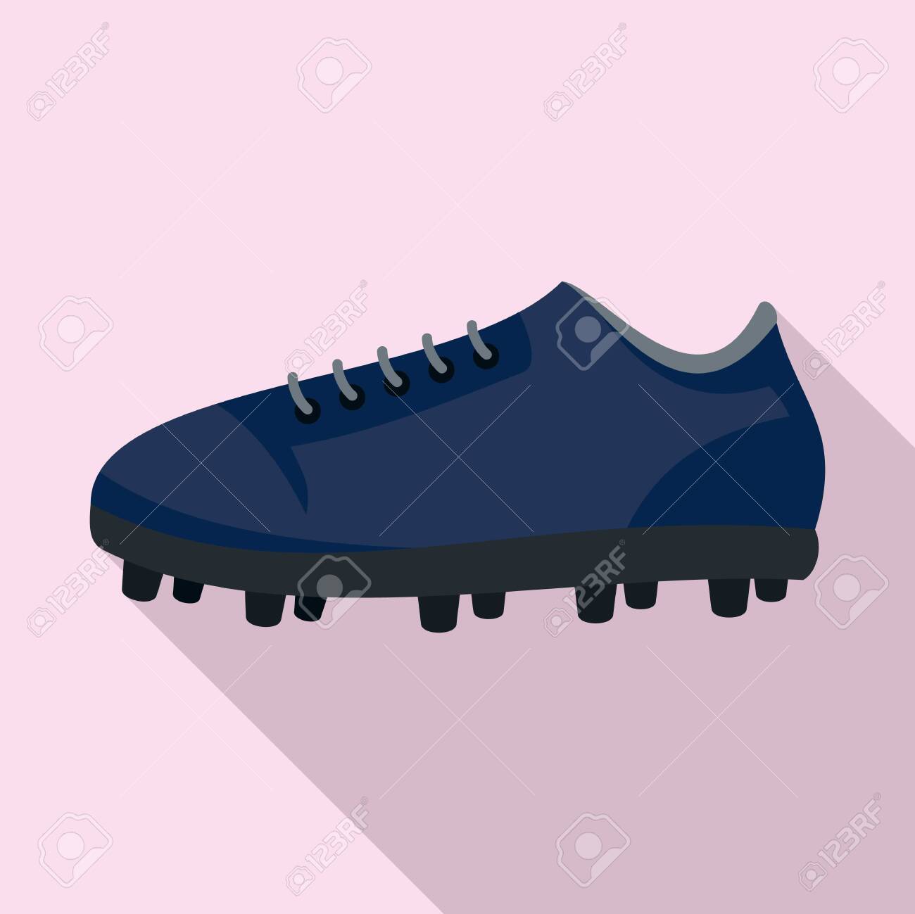 flat football shoes