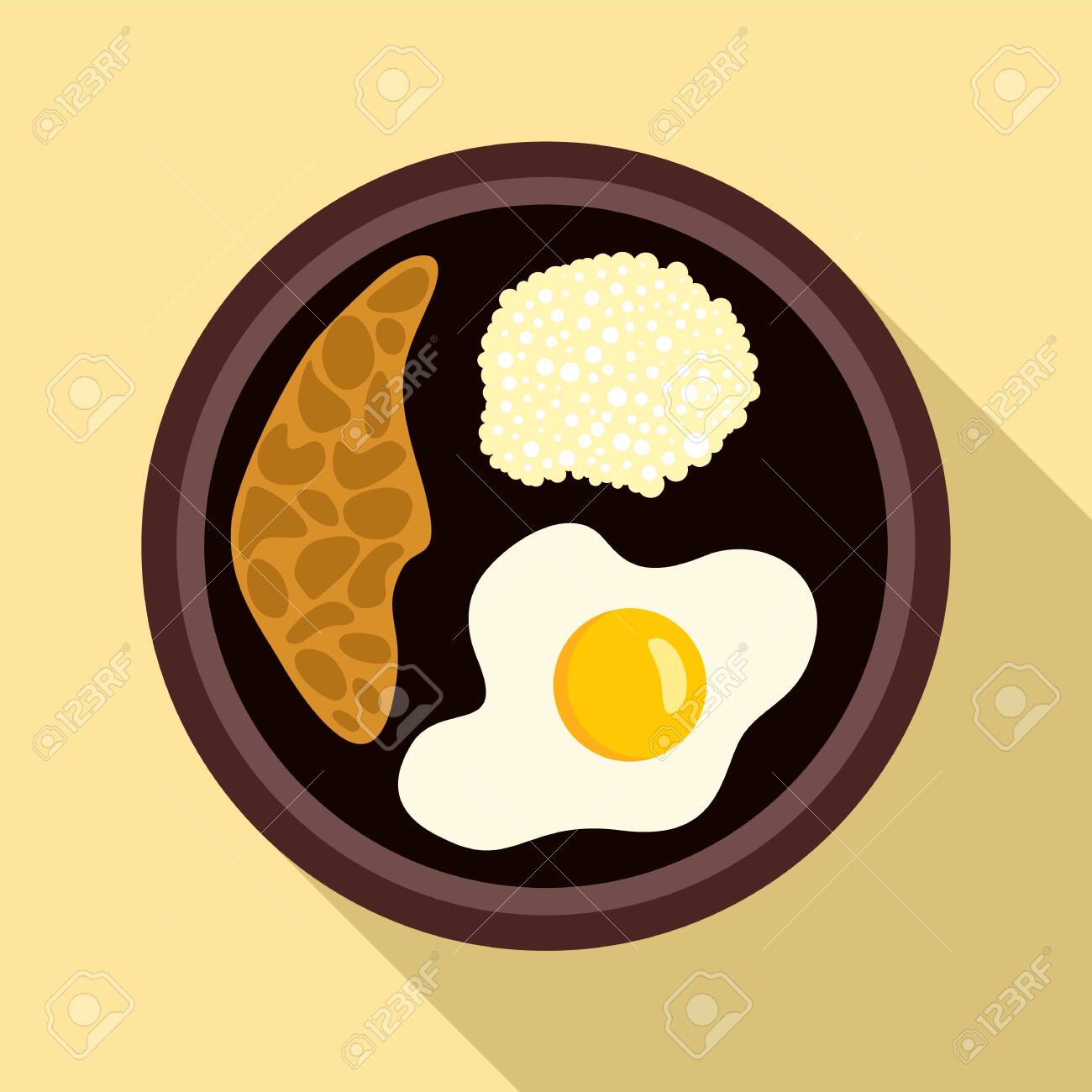 Fried egg - Free food icons
