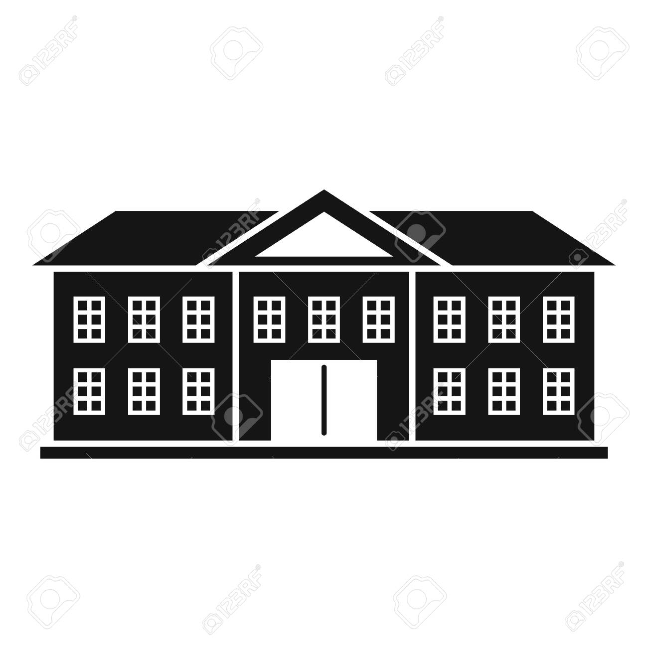 Oxford university icon, simple style - 149519865 Oxford university icon, simple style - 149519865