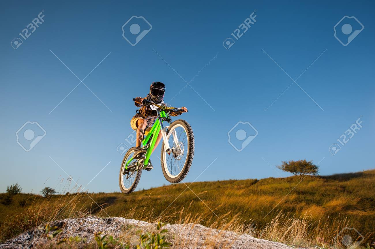 extreme downhill mountain bike