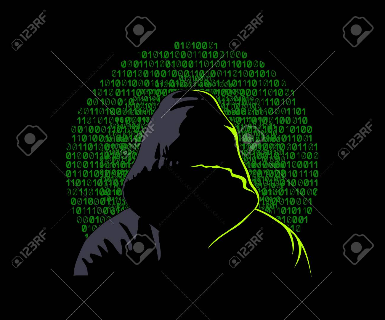 フードは フードで ベクトル画像コミック スタイル男男 のイラスト素材 ベクタ Image