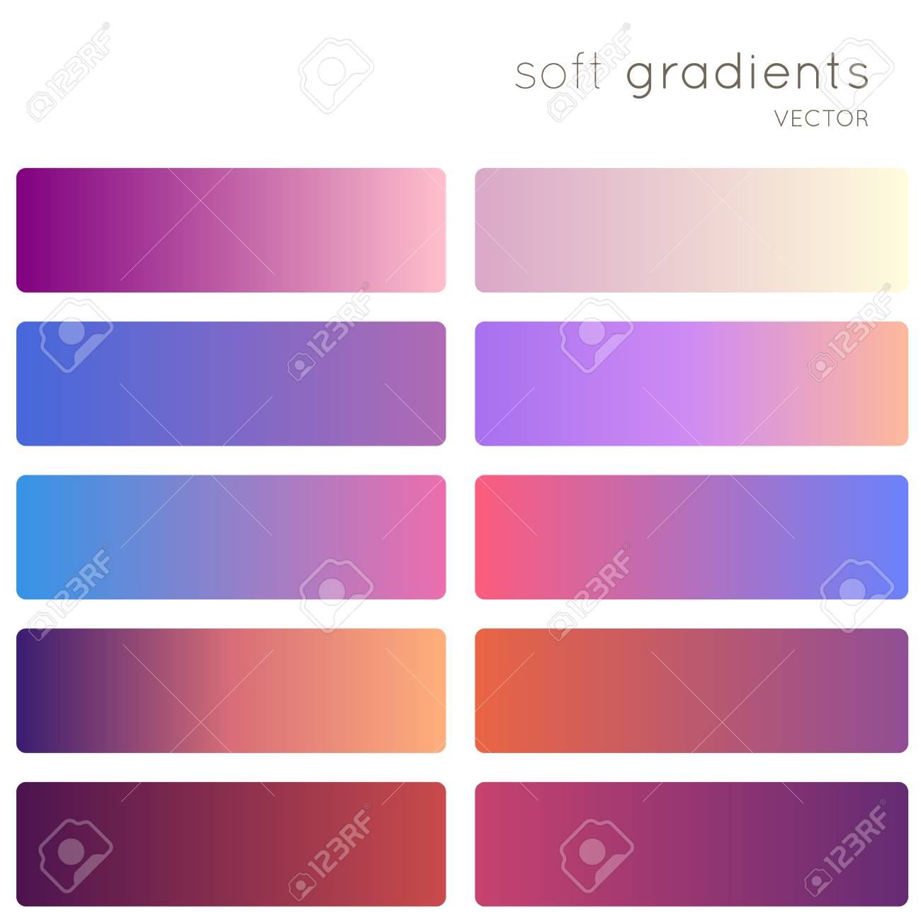 紫色の柔らかい色のグラデーション 携帯アプリ 画面 バナー ページ サイト グリーティング カード チラシ 招待状 ポスター パンフレット カレンダー その他のモダンなデザインの創造的なベクトル背景のグラデーションを設定します の写真素材 画像素材