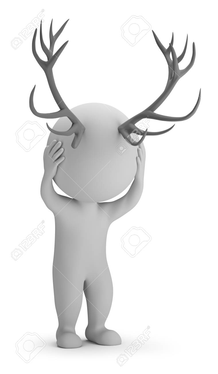 Resultado de imagen de cuernos en una persona