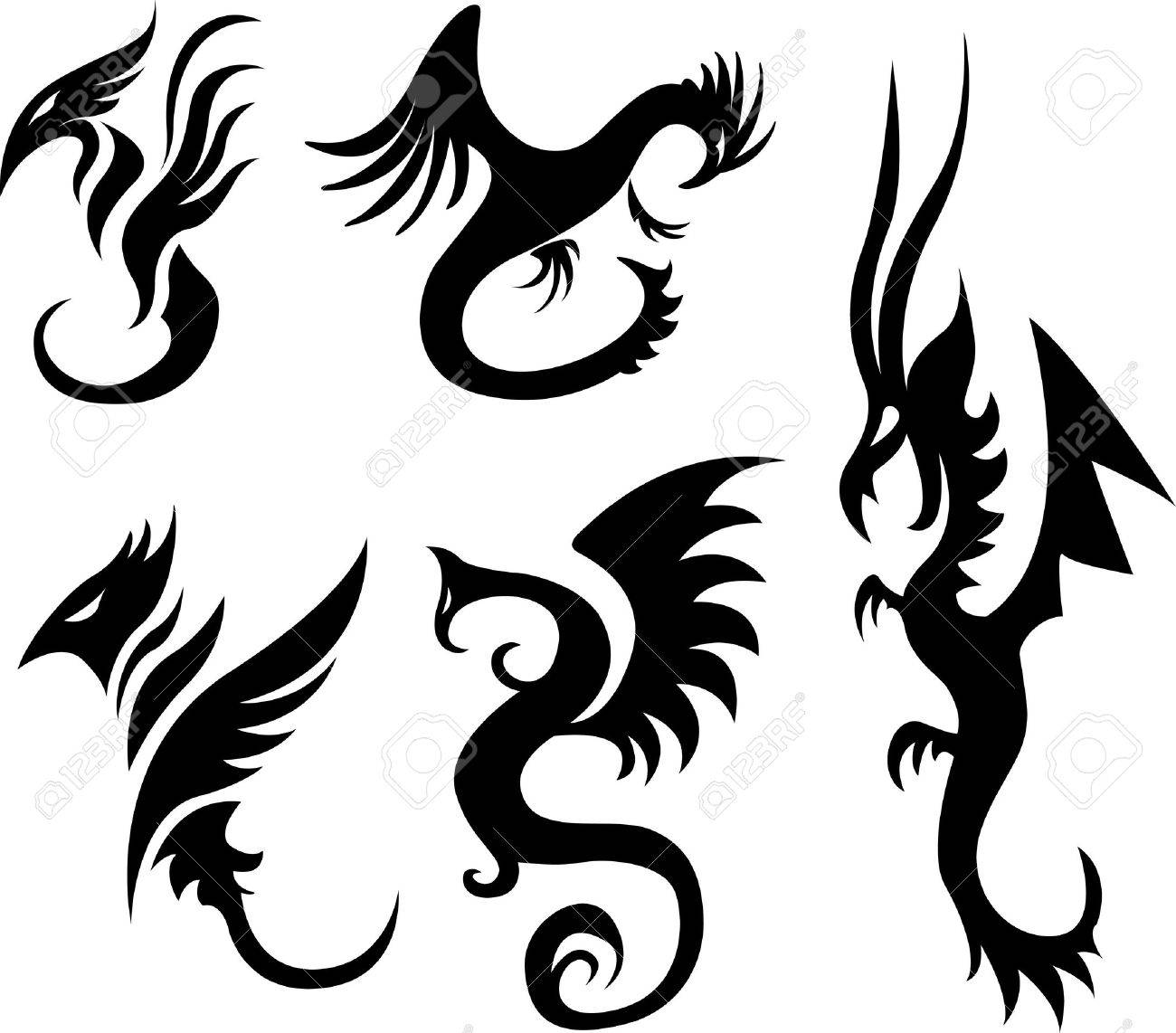 Dragon Tattoo Royalty-Free Images, Stock Photos & Pictures