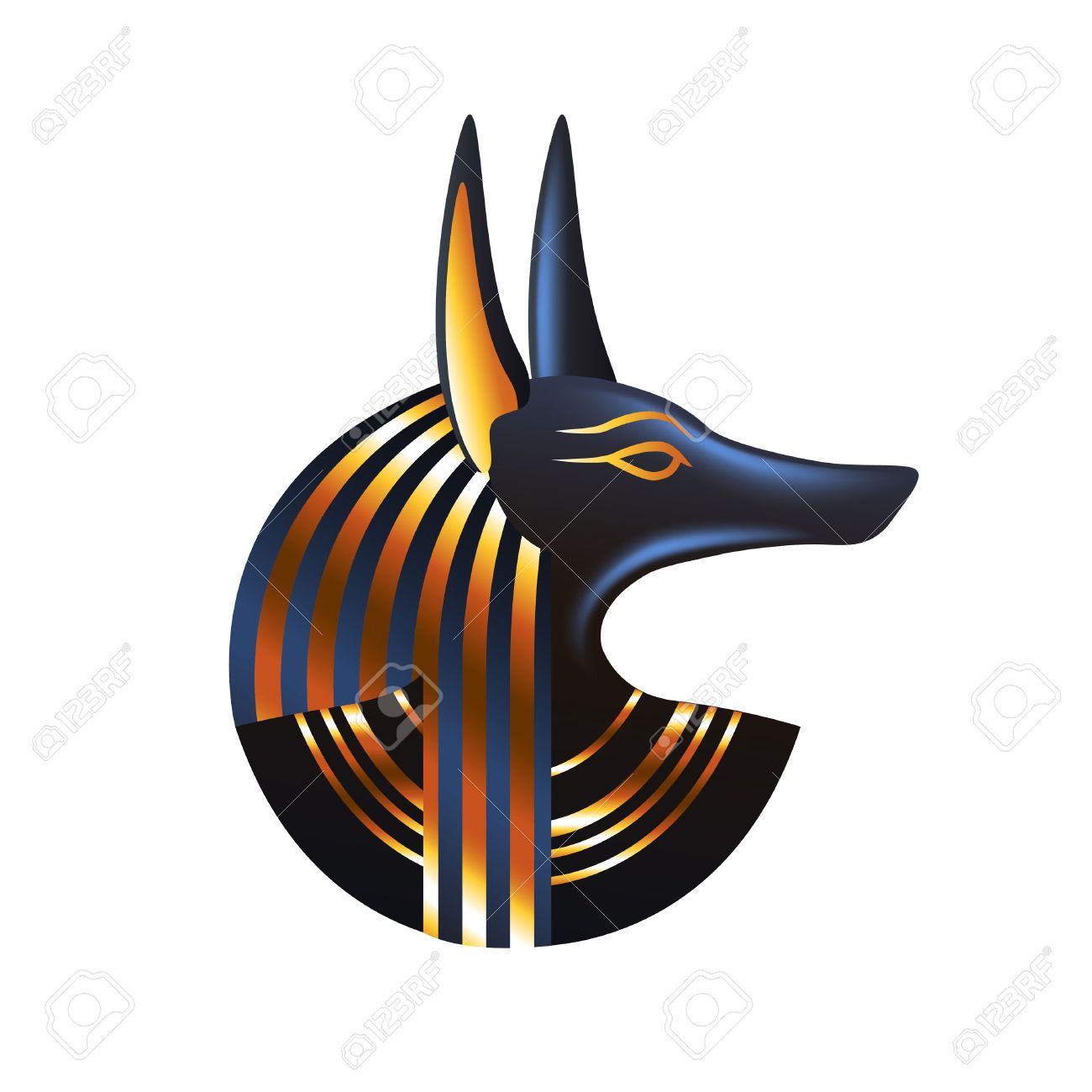 Alte Agyptische Gott Anubis Isoliert Auf Weiss Vektor Illustration Lizenzfrei Nutzbare Vektorgrafiken Clip Arts Illustrationen Image 53415921
