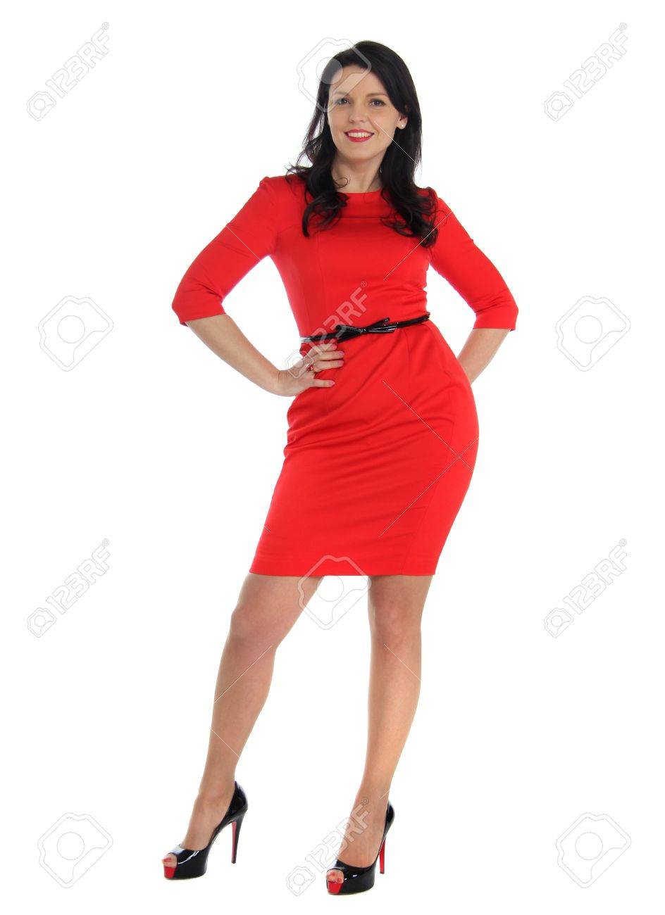 woman in dress