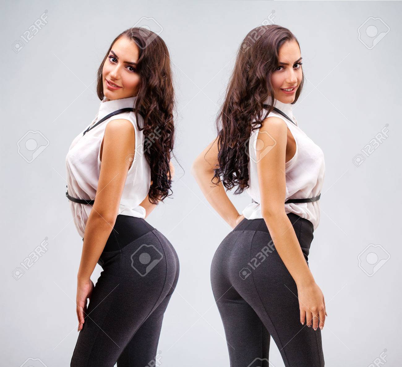 Collage Big Sexy Ass Close Up Face Young Arabic Woman Stock Photo Collage Big Sexy Ass Close Up Face Young Arabic Woman Stock Photo