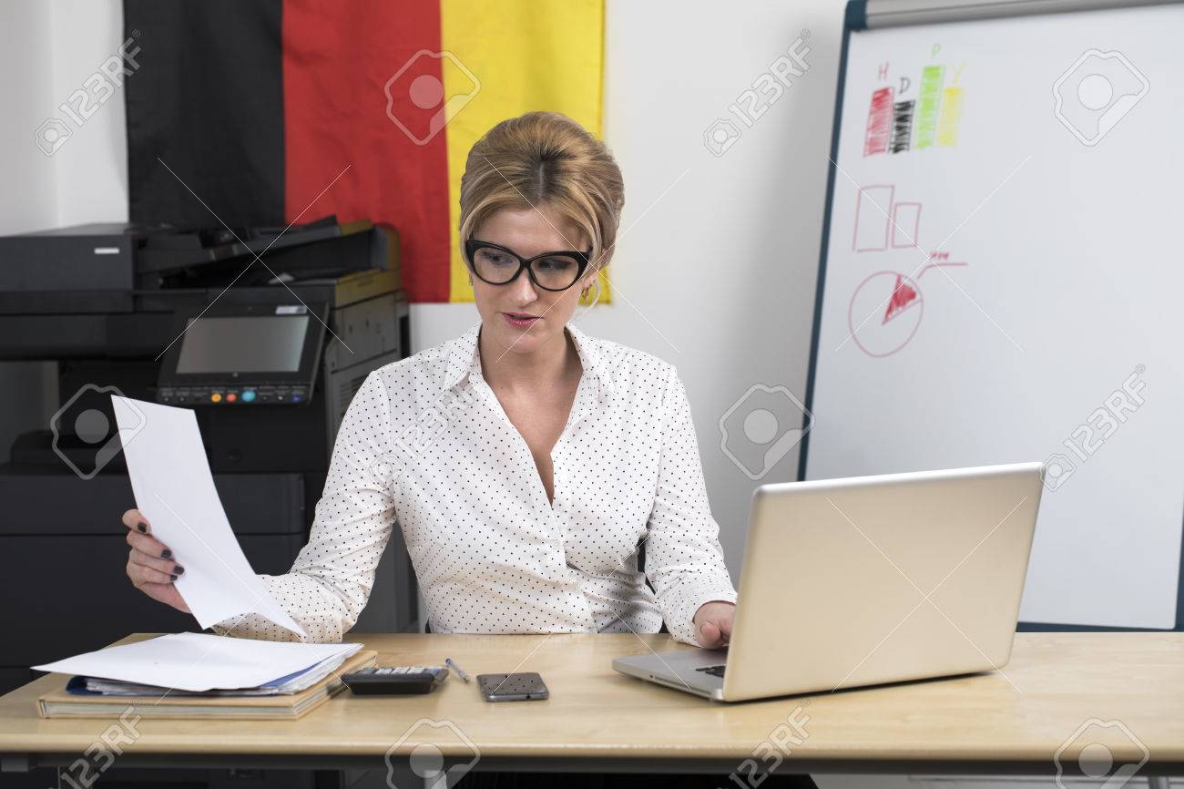 Deutsche im buro