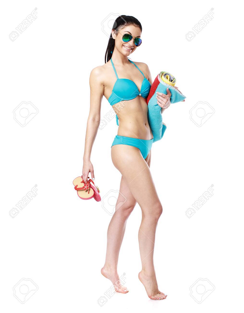 maillot de bain turquoise